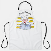 パンおもしろいパン漫画 エプロン (正面)