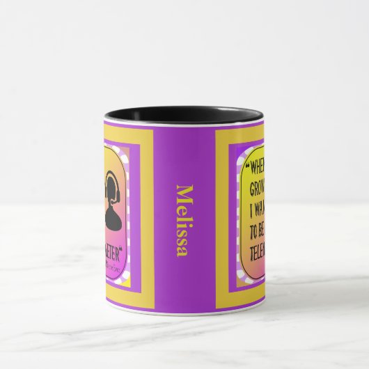 パンおもしろい皮肉ユーモアおもしろいギャグギフト マグカップ (中央)