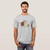 パンおもしろい類 Tシャツ (正面フル)