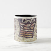 パンおよび魚の奇跡 ツートーンマグカップ (中央)