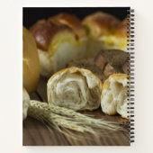 パンお気に入りのレシピ ノートブック (裏面)