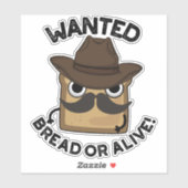 パンか生きたての食べおもしろい物のパンが欲しい シール (シート)