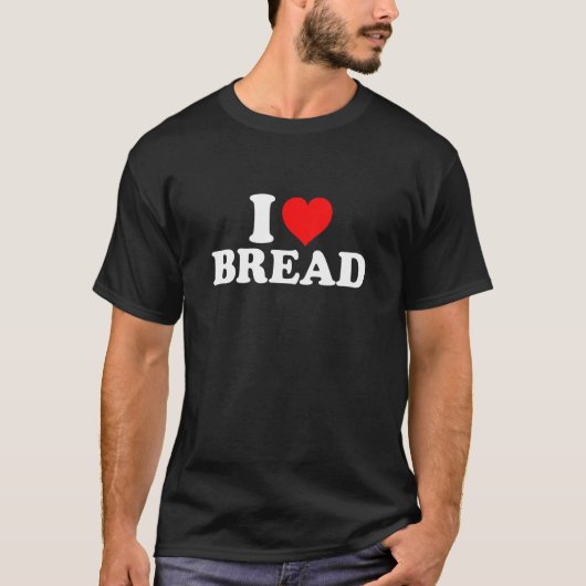 パンが大好き Tシャツ (正面)