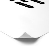 パンくず私はパンおもしろいパンだ ポスター (角)