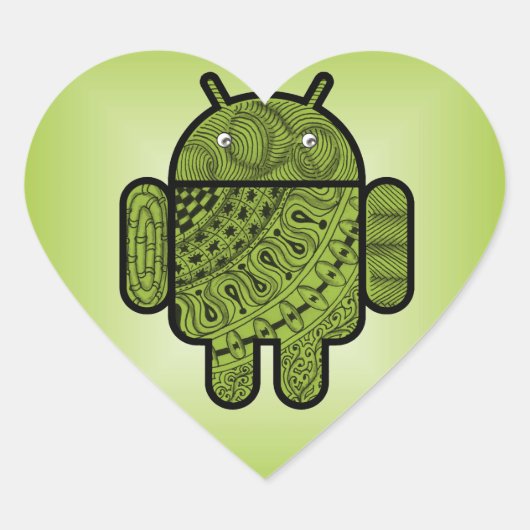 パンちょドゥードル for Android™ ハートシール (正面)