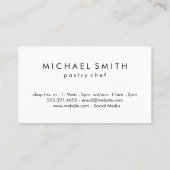 パンとキッチンツール 名刺 (裏面)