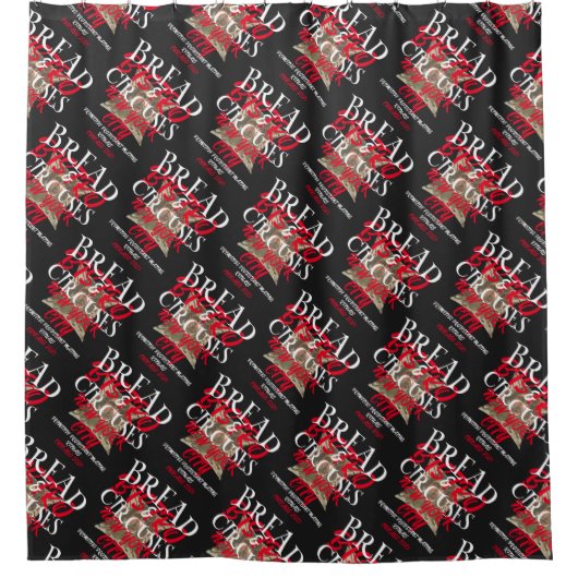 パンとサーカス ビストロ ニューヨークシティ シャワーカーテン (正面)