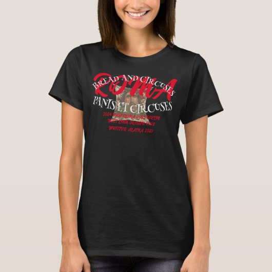 パンとサーカス ローマ ウエスト リン オレゴン Tシャツ (正面)