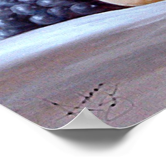 パンとチーズとメルロ ポスター (角)