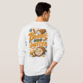 パンとバター Tシャツ (裏面フル)