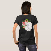 パンとバラ |労働者の権利女性の権利 Tシャツ (裏面フル)