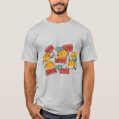 パンとパンの漫画 Tシャツ (正面)