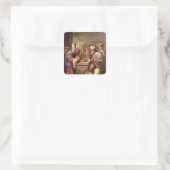 パンとワインを提供するメルキゼデク スクエアシール (バッグ)