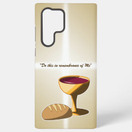 パンとワイン最後の晩餐イースター聖餐会 SAMSUNG GALAXY S22 ULTRAケース