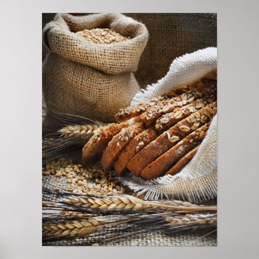 パンと小麦の耳 ポスター (正面)