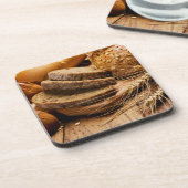 パンと小麦コースター コースター (左側)