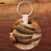 パンと小麦 キーホルダー (正面)