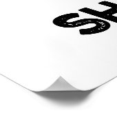 パンと酵母はパンおもしろいパンを盛る ポスター (角)