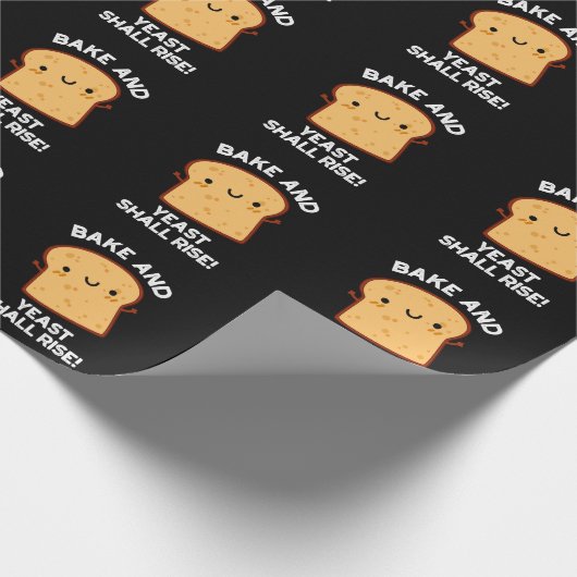 パンと酵母はパンおもしろいプンダークBG ラッピングペーパー (角)