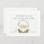 パンと魚のはがき ポストカード (正面/裏面)