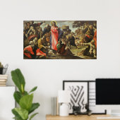 パンと魚の乗算 ポスター (ホームオフィス)