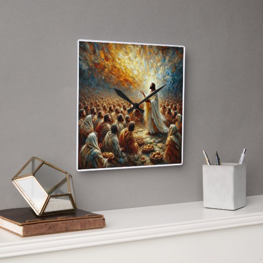 パンと魚の奇跡 – 時計 (オフィス)