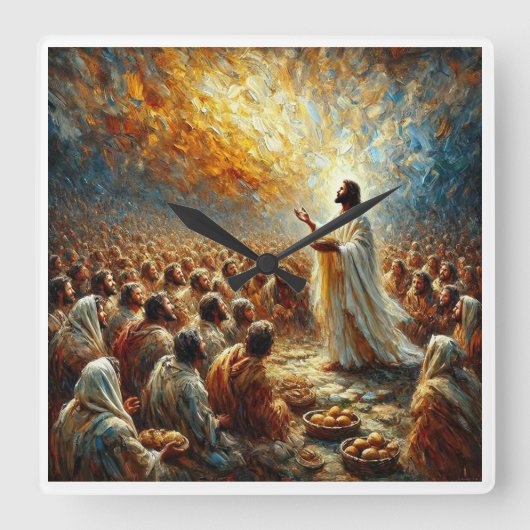 パンと魚の奇跡 – 時計 (正面)