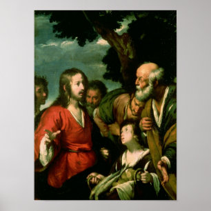 パンと魚の奇跡, c.1630 ポスター