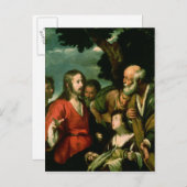 パンと魚の奇跡, c.1630 ポストカード (正面/裏面)