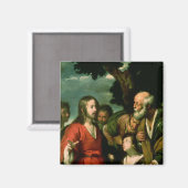 パンと魚の奇跡， c.1630 マグネット (正面/裏面)