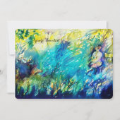 パンと鹿の夏のパーティー 招待状 (正面)