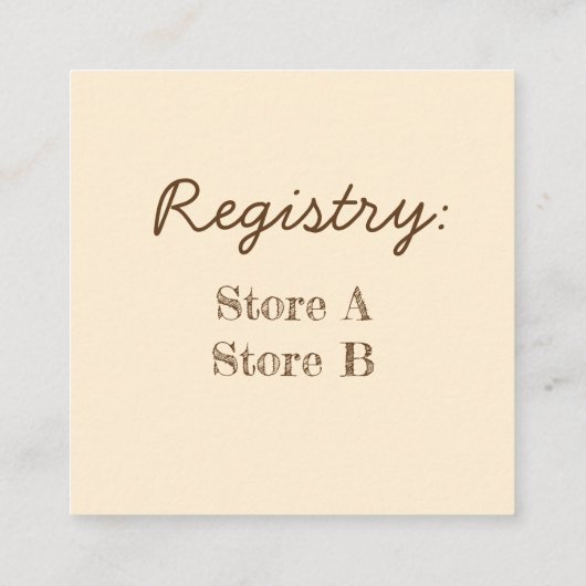 パンにオーブンのパンの夕食赤転がちゃんのシャワー エンクロージャーカード (裏面)