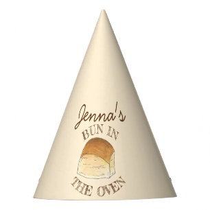 パンにオーブンのパンの夕食赤転がちゃんのシャワー パーティーハット