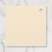 パンにオーブンのパンの夕食赤転がちゃんのシャワー フェイバータグ (裏面)