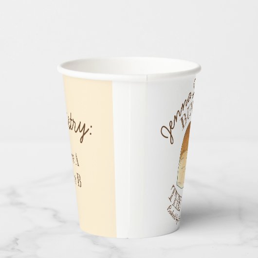 パンにオーブンのパンの夕食赤転がちゃんのシャワー 紙コップ (右)