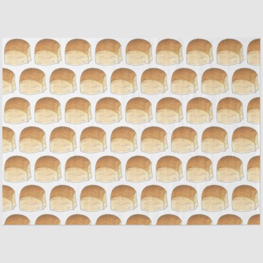 パンにオーブンのパンの夕食赤転がちゃんのシャワー 薄葉紙 (正面)