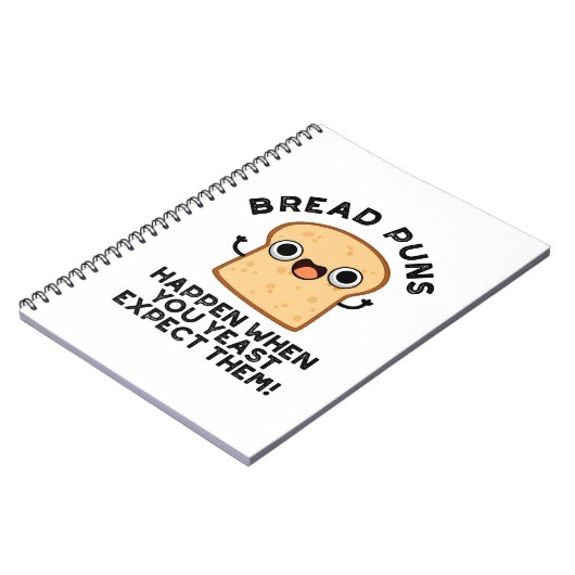 パンのしゃれは、最も予想しないときに発生します ノートブック (左側)