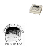 パンのオーブンパンディナーで転がはベビー ラバースタンプ (押印)