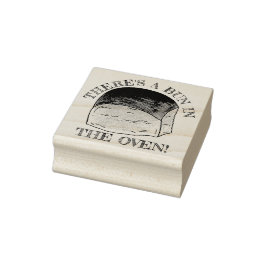 パンのオーブンパンディナーで転がはベビー ラバースタンプ