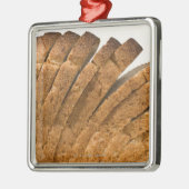 パンのスライスされた塊 メタルオーナメント (左)
