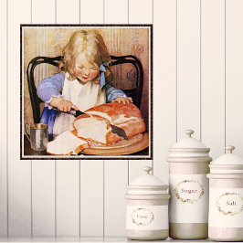 パンのスライスはジェシー・ウィルコックス・スミス ポスター