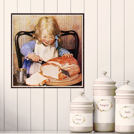 パンのスライスはジェシー・ウィルコックス・スミス ポスター