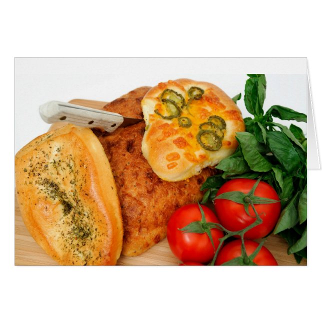 パンのハーブのトマト (正面横)