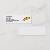 パンのバゲット スキニー名刺 (正面/裏面)