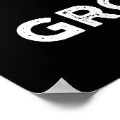 パンのパンは決して金型おもしろい食品を成長しないプンダークBG ポスター (角)