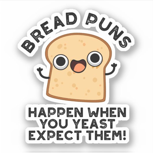 パンのパンは酵母が期待すると起こる シール (正面)