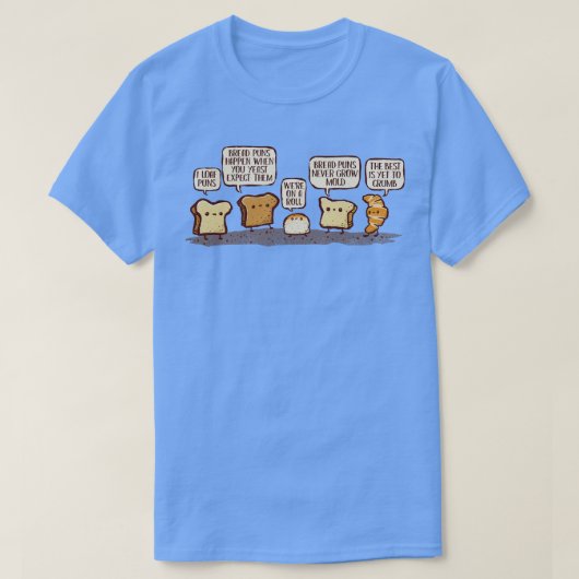 パンのパンを食べる Tシャツ (デザイン正面)