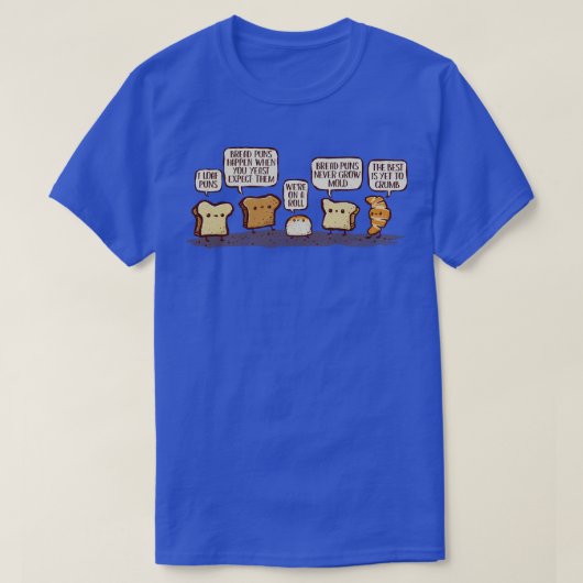 パンのパンを食べる Tシャツ (デザイン正面)