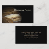 パンのベーカリーの小麦粉の穀物のトウモロコシのベジタリアンカード 名刺 (正面/裏面)