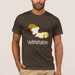 パンの勝者のTシャツ Tシャツ